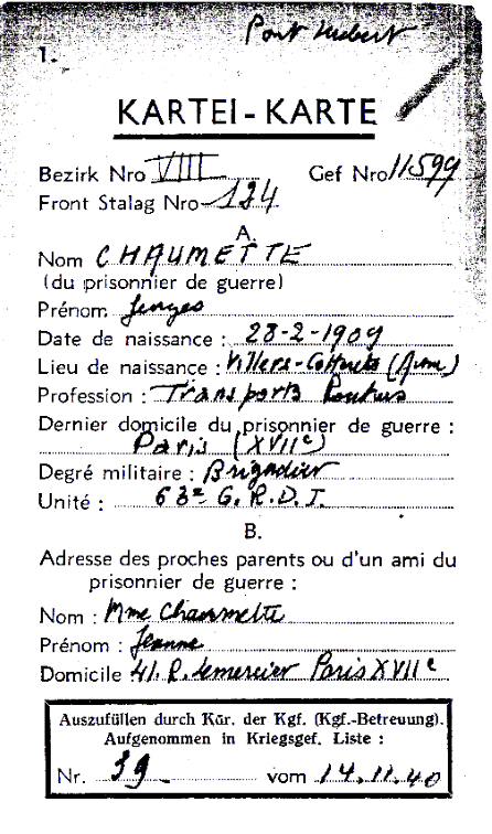 carte recto