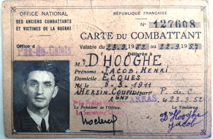 carte du combattant