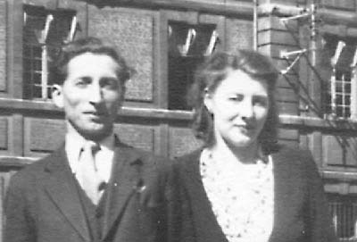 Albert et Paulette Pognant en 1946