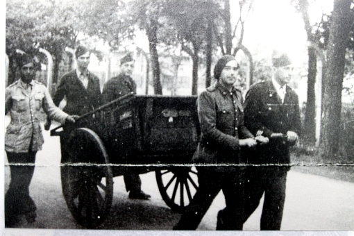 Stalag XI A Groupe de prisonniers