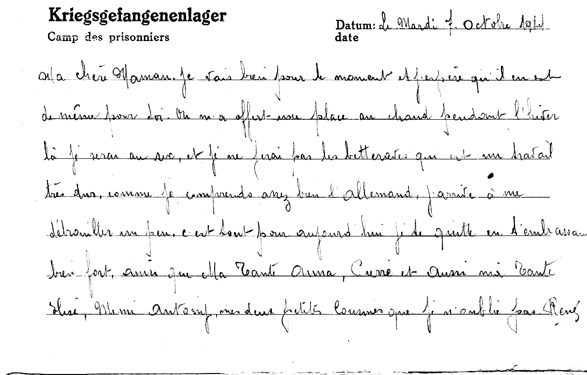 lettre Ren Fabre