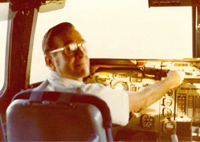 Tyse Hardin when I flew copilot for him at Eastern Airlines.  Lockheed L-1011 Tri-Star - 1977 / Cliquer pour agrandir