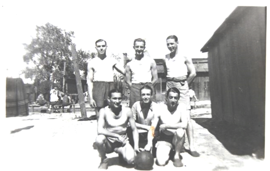 A. Louart et des membres du Kommando 544.10