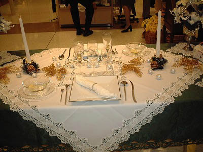 Table compose par Marie-France Flageul
