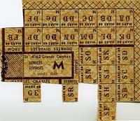 Tickets denrées diverses (mars 1948) / Cliquer pour agrandir